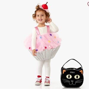 Pottery Barn Kids Cupcake Light-up Costume, size 4-6T